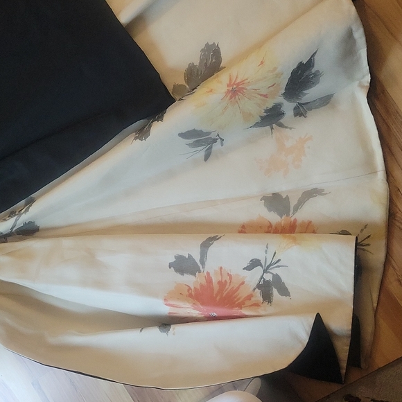 Vintage 50s Wiggle Cocktail Dress XS with Beautiful Reversible Hostess Skirt M - Picture 7 of 16